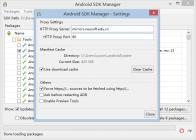 Android SDK Manager 更新代理配置 